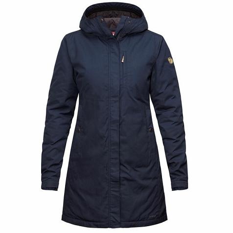 Fjällräven Kiruna Parka Webshop - Sötétkék Kabát Sötétkék HLJ072183